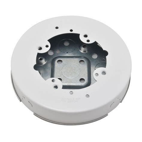 exterior flush wall mounted junction box circular|flush mounted wall receptacle.